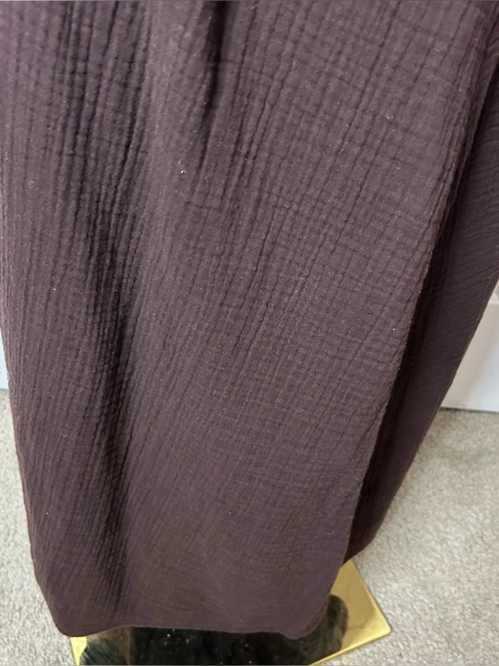 NWT J.Jill (size small) A line cotton gauze maxi dress - Picture 6 of 11